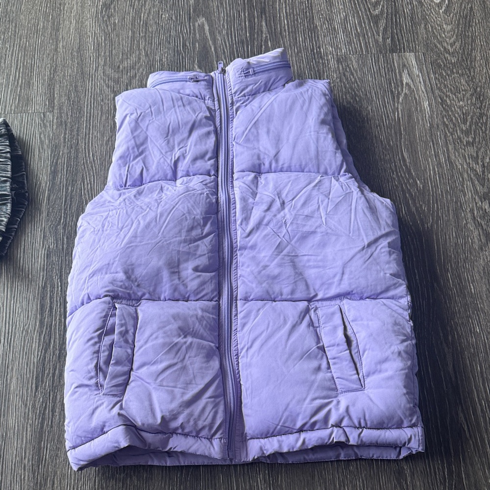 Purple Puffer Vest